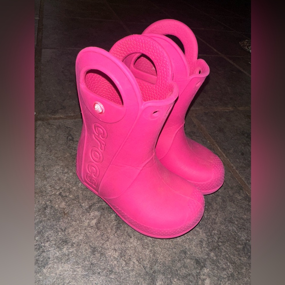 CROCS rainboots